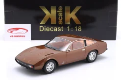 Ferrari 365 GTC4 Baujahr 1971 braun metallic 1:18 KK-Scale