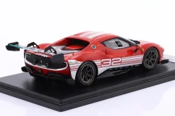 Ferrari 296 GT3 Challenge #32 Baujahr 2023 rot / weiß 1:43 LookSmart