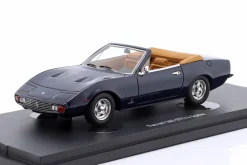 Ferrari 365 GTC/4 Spider Baujahr 1971 dunkelblau 1:43 AutoCult