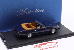 Ferrari 365 GTC/4 Spider Baujahr 1971 dunkelblau 1:43 AutoCult