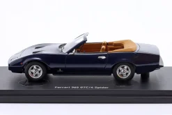 Ferrari 365 GTC/4 Spider Baujahr 1971 dunkelblau 1:43 AutoCult