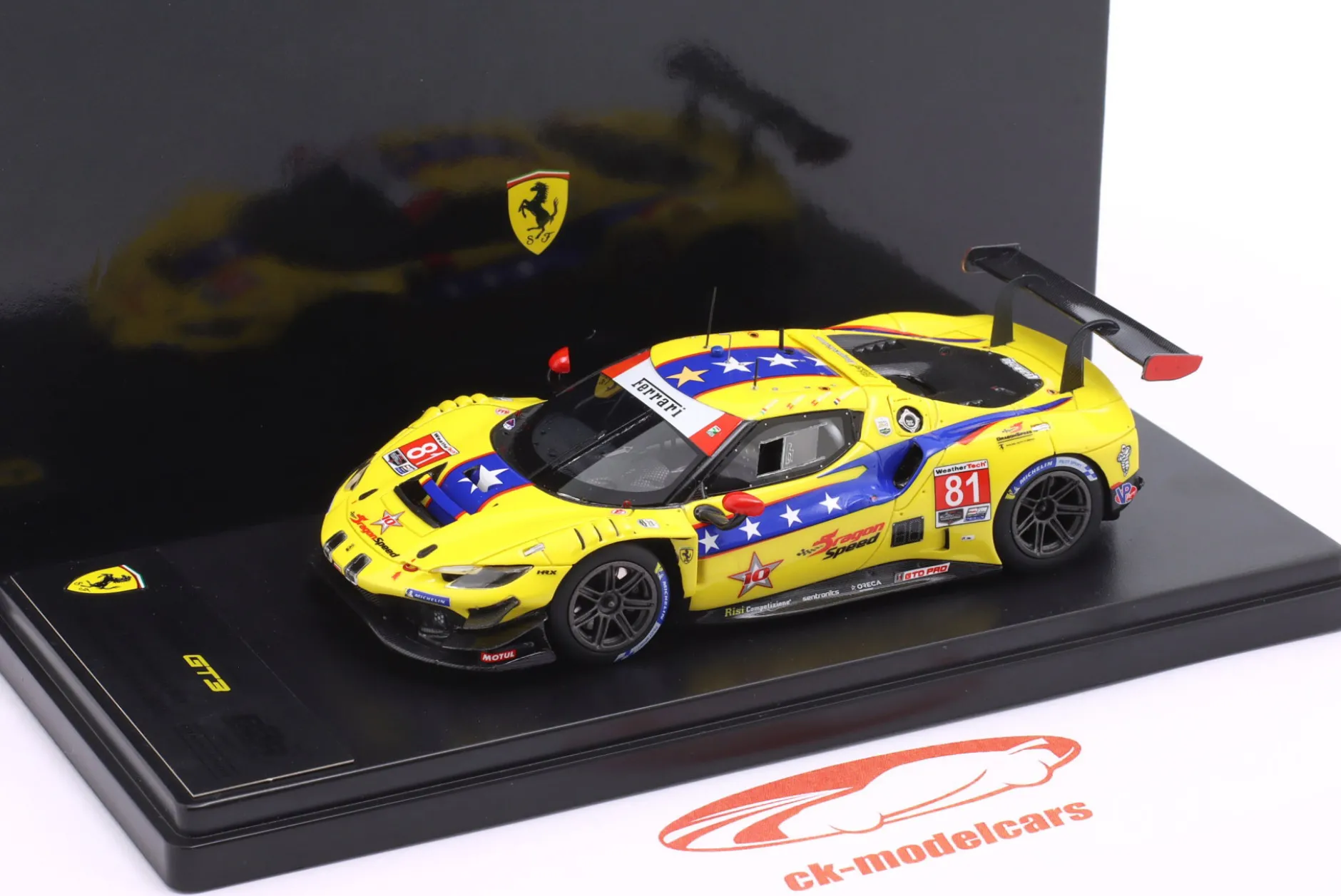 Ferrari 296 GT3 #81 24h Daytona 2025 DragonSpeed 1:43 BBR