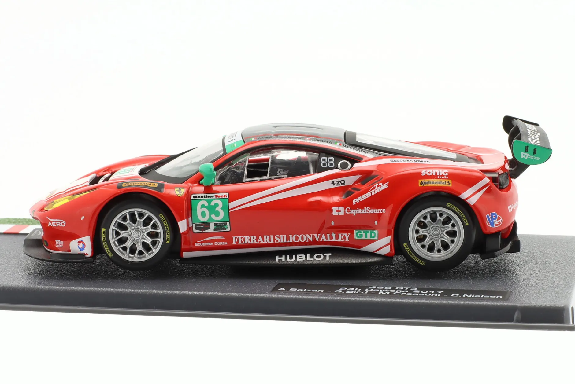 Ferrari 488 GT3 #63 24h Daytona 2017 Scuderia Corsa 1:43 Altaya