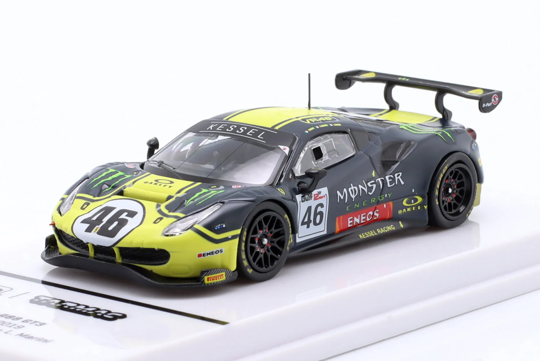 Ferrari 488 GT3 #46 12h Gulf 2019 Rossi, Salucci, Marini 1:64 Tarmac Works