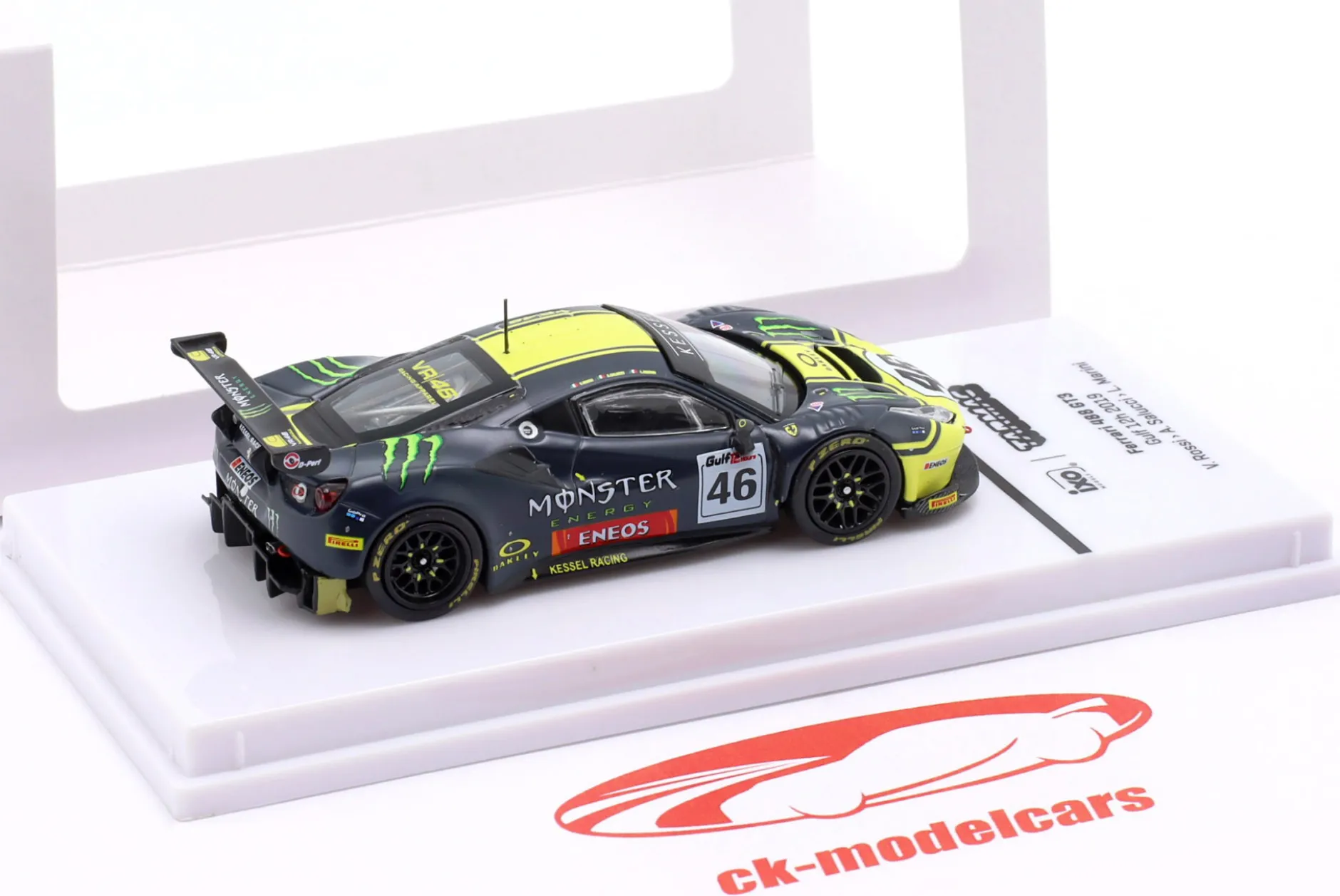 Ferrari 488 GT3 #46 12h Gulf 2019 Rossi, Salucci, Marini 1:64 Tarmac Works