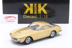 Ferrari 250 GT Lusso Baujahr 1962 gold metallic 1:18 KK-Scale