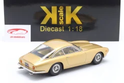 Ferrari 250 GT Lusso Baujahr 1962 gold metallic 1:18 KK-Scale