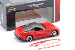 Ferrari 599 GTO Baujahr 2010 rot 1:64 Bburago