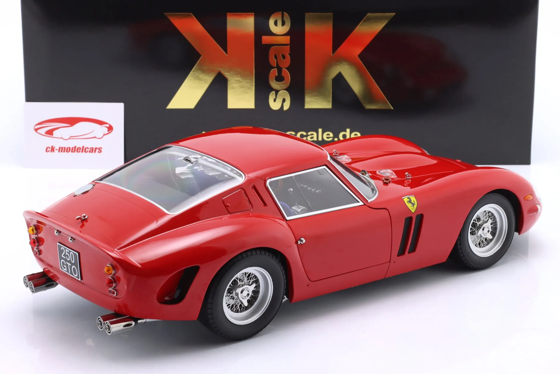 Ferrari 250 GTO Baujahr 1962 rot 1:12 KK-Scale