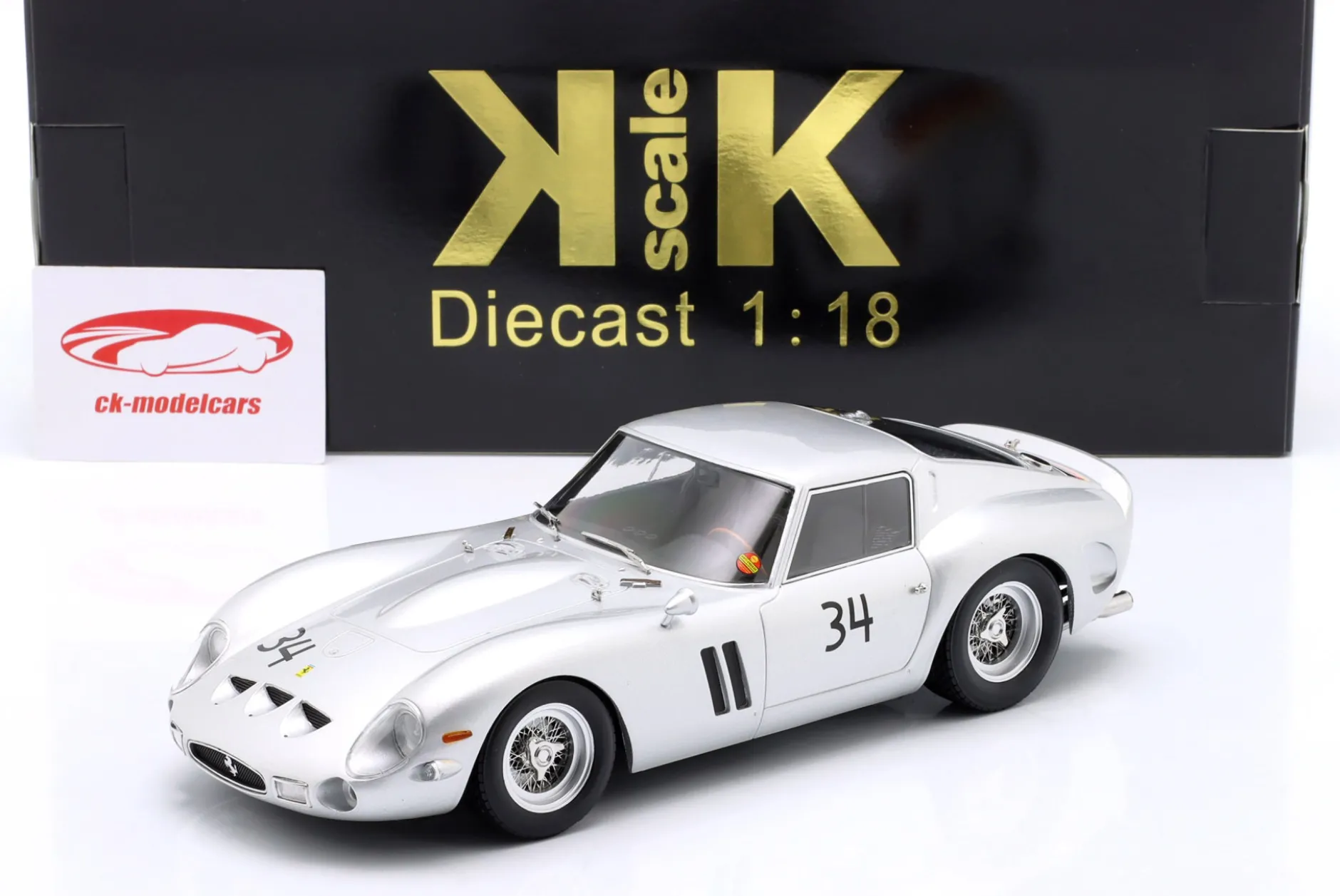 Ferrari 250 GTO #34 DMV-Avus Berlin 1963 H. Cordes 1:18 KK-Scale