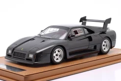 Ferrari 288 GTO Evoluzione 1985 schwarz metallic / silberne Felgen 1:18 Tecnomodel