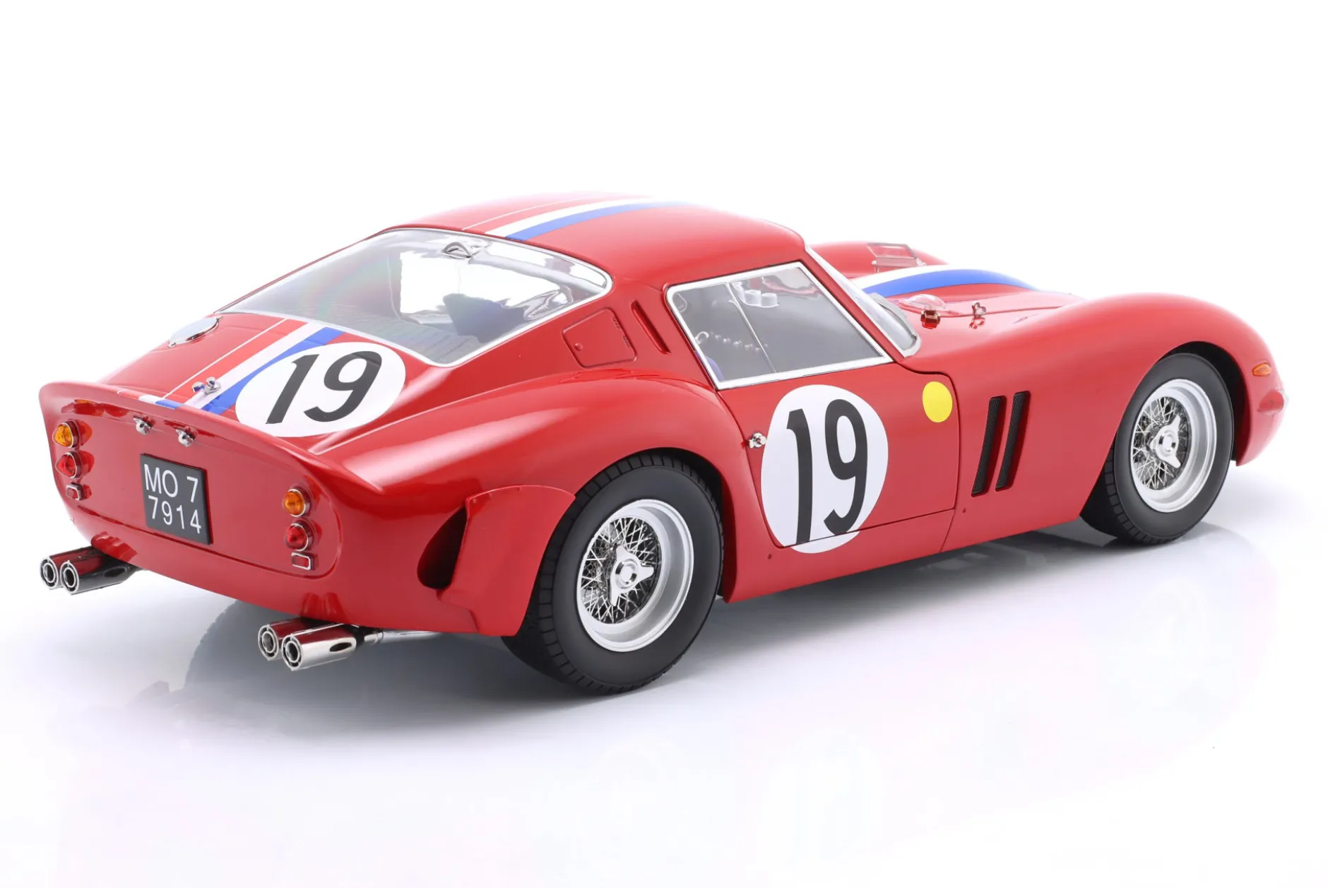 Ferrari 250 GTO #19 2nd 24h LeMans 1962 Noblet, Guichet 1:12 KK-Scale