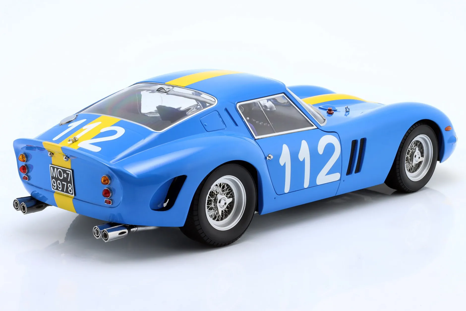 Ferrari 250 GTO #112 9th Targa Florio 1964 Norinder, Troberg 1:12 KK-Scale