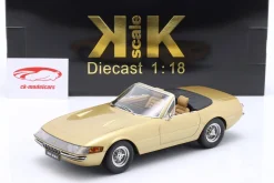 Ferrari 365 GTS/4 Daytona Cabriolet 1. Serie US-Version 1969 gold metallic 1:18 KK-Scale