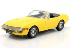 Ferrari 365 GTS/4 Daytona Cabrio 1.Serie Baujahr 1969 gelb 1:18 KK-Scale