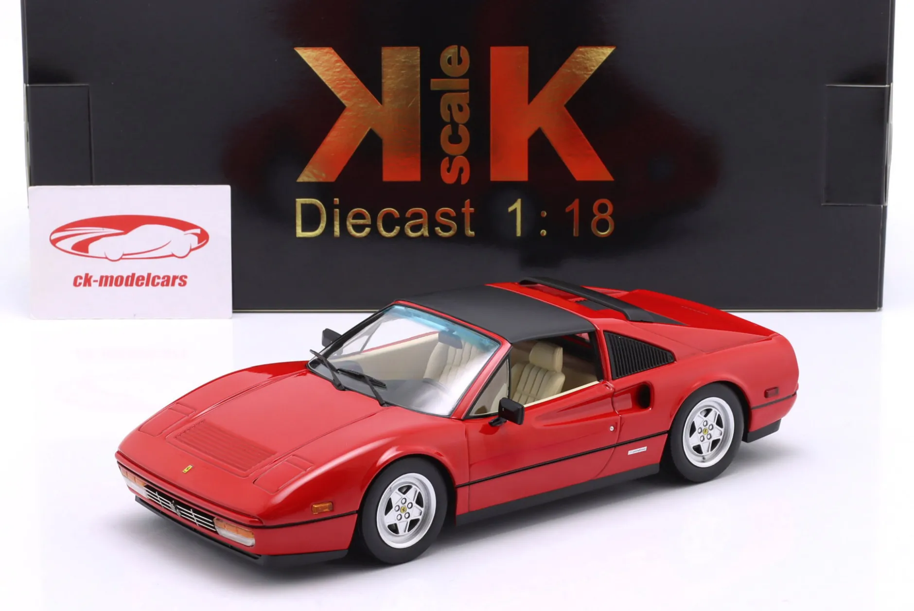 Ferrari 328 GTS 1985 Film Beverly Hills Cop II (1987) rot 1:18 KK-Scale