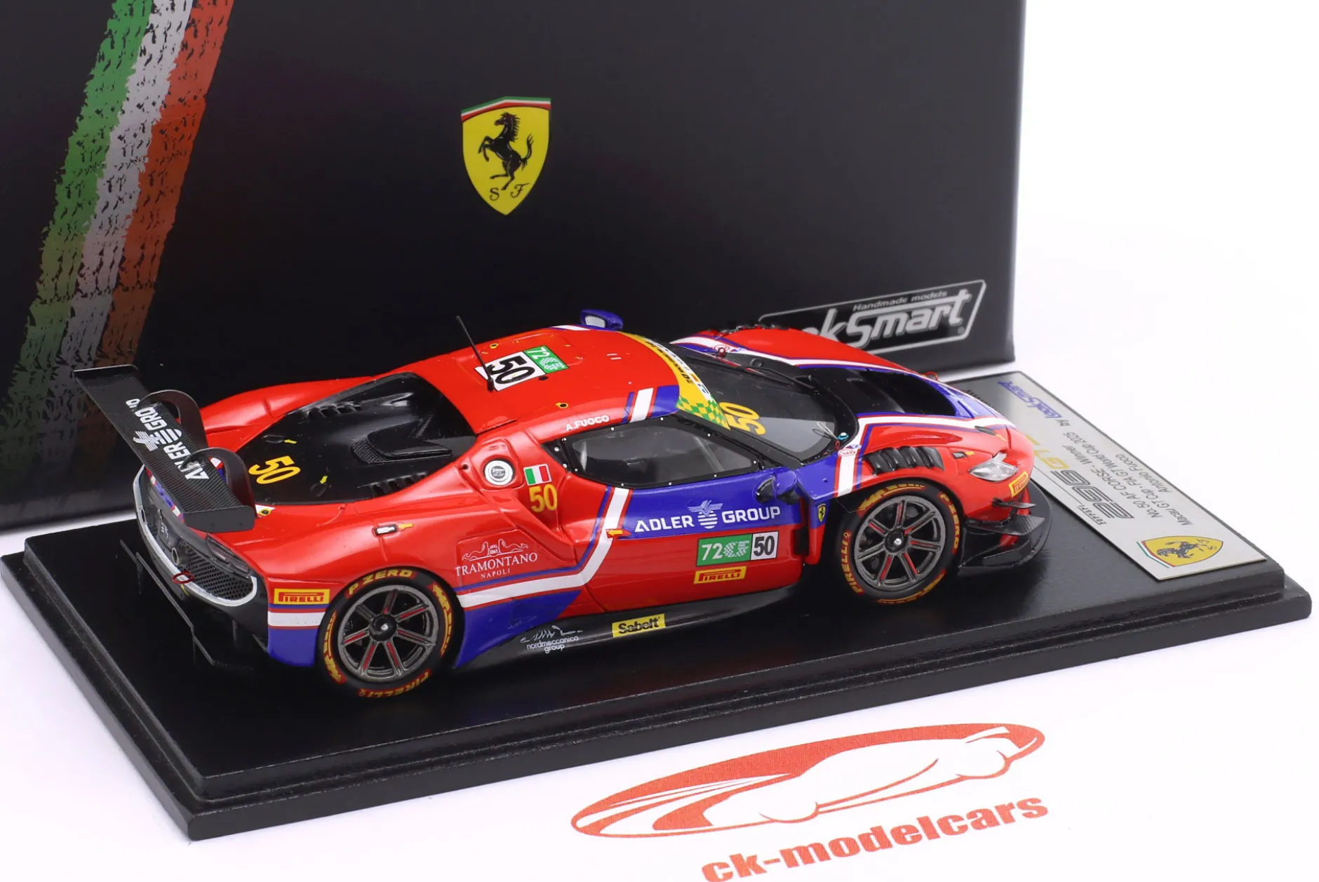 Ferrari 296 GT3 #50 Sieger FIA GT World Cup Macau 2025 Fuoco 1:43 LookSmart