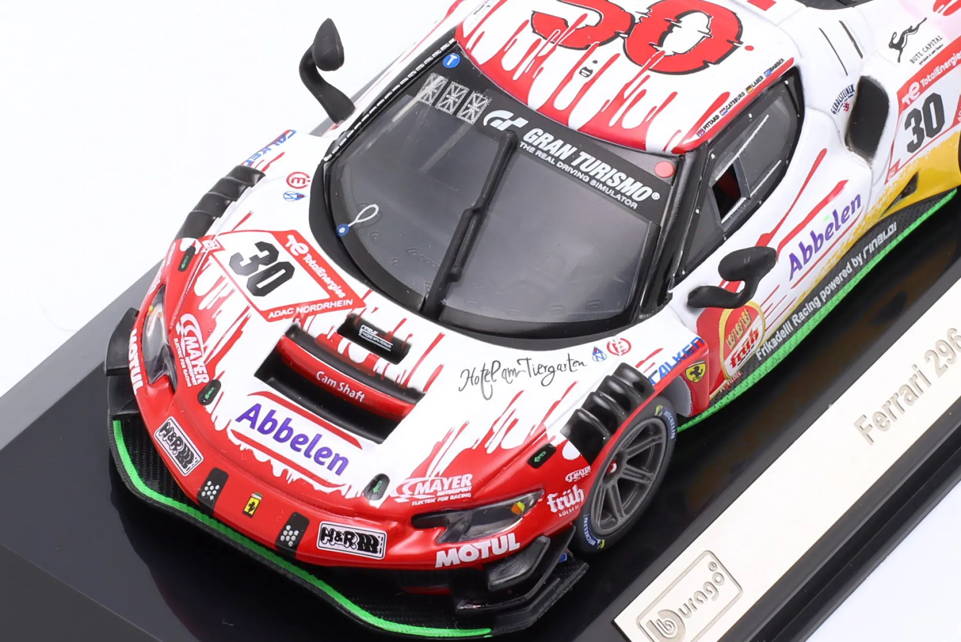 Ferrari 296 GT3 #30 Sieger 24h Nürburgring 2023 Frikadelli Racing Team 1:43 Bburago