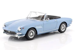 Ferrari 275 GTS Pininfarina Spyder mit Speichenfelgen 1964 hellblau metallic 1:18 KK-Scale