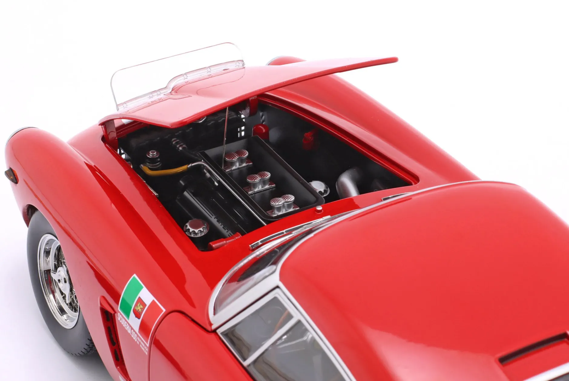 Ferrari 250 GT SWB #62 Sieger Coppa Inter-Europa Monza 1960 Abate 1:12 KK-Scale