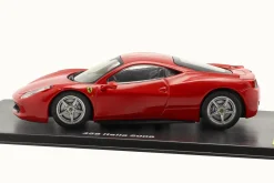 Ferrari 458 Italia Baujahr 2009 mit Vitrine rot 1:43 Altaya