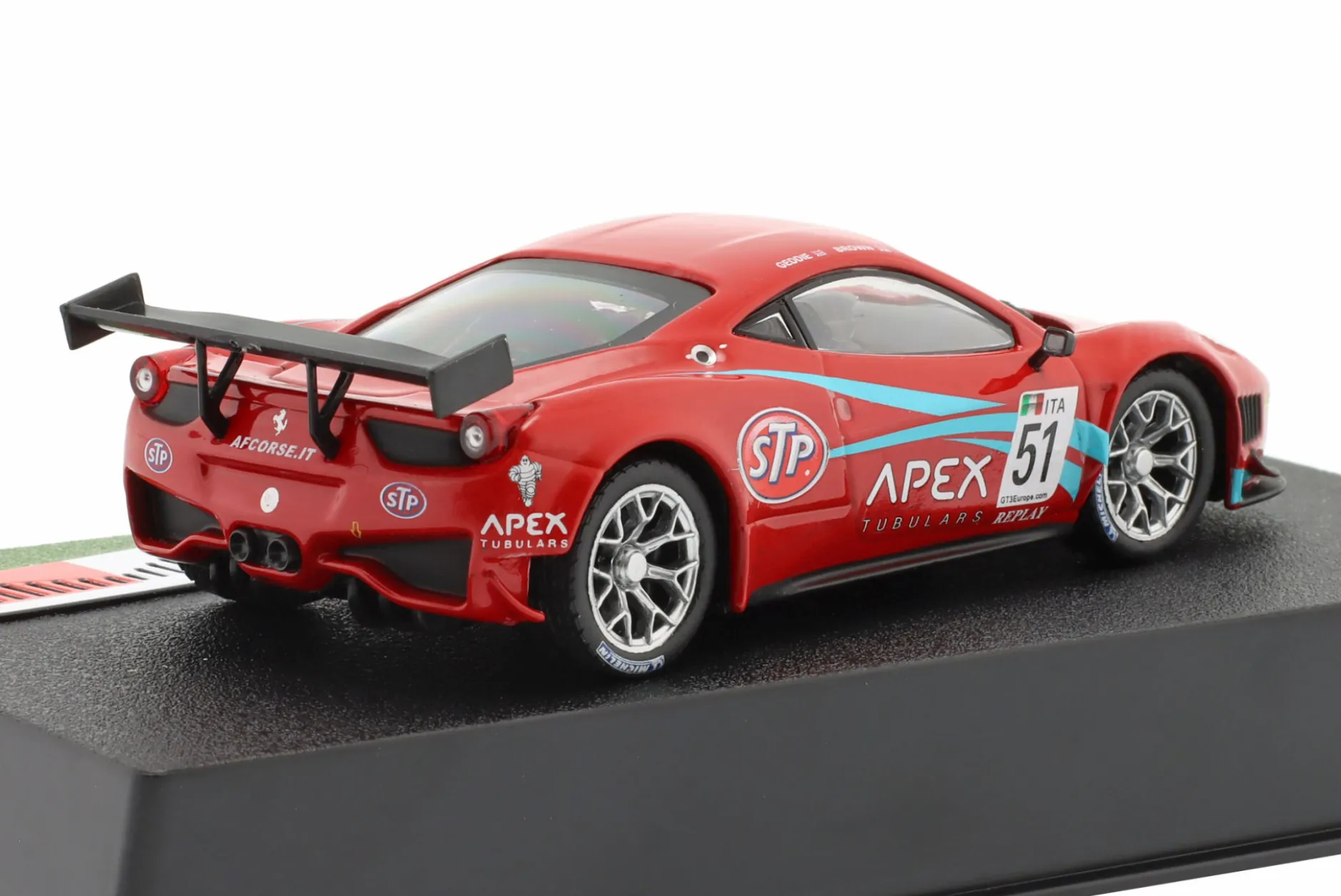 Ferrari 458 Italia GT3 #51 FIA GT3 Silverstone 2011 Brown, Geddie 1:43 Altaya