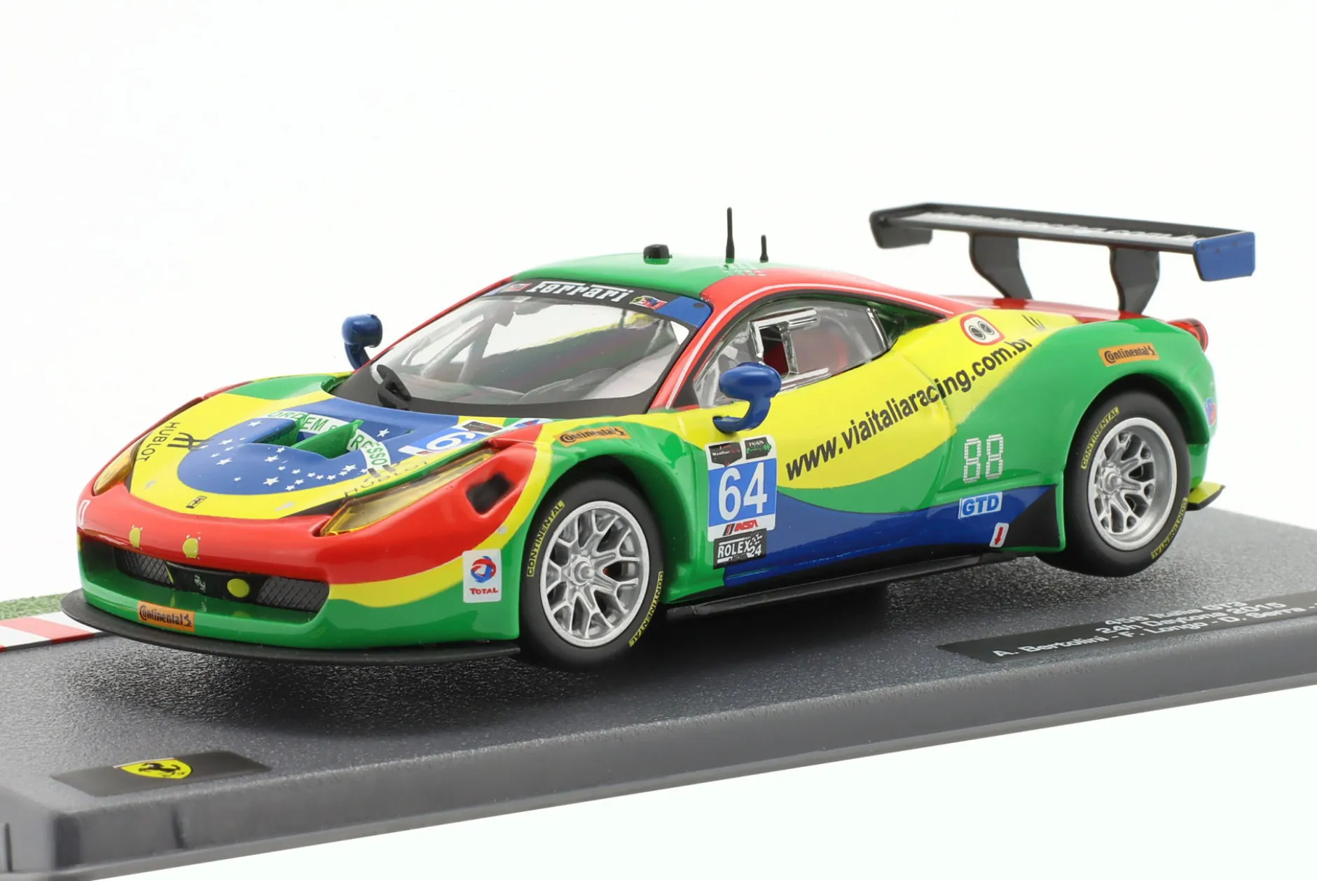 Ferrari 458 Italia GT3 #64 24h Daytona 2015 Scuderia Corsa 1:43 Altaya