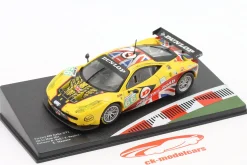 Ferrari 458 Italia GT2 #66 24h LeMans 2011 Bell, Sugden, Maassen 1:43 Altaya