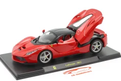 Ferrari LaFerrari Baujahr 2013 rot / schwarz 1:24 Bburago