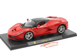 Ferrari LaFerrari Baujahr 2013 rot / schwarz 1:24 Bburago