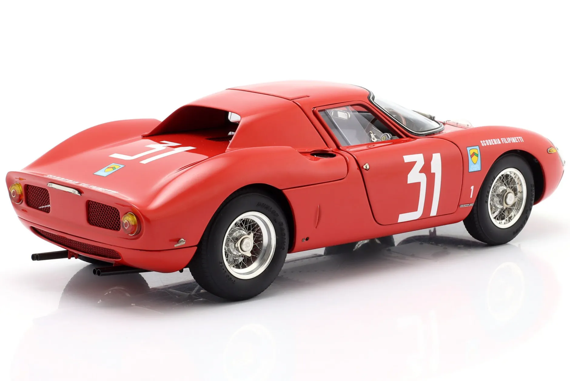 Ferrari 250 LM #31 Sieger Coppa Inter-Europa 1964 Nino Vaccarella 1:18 CMC