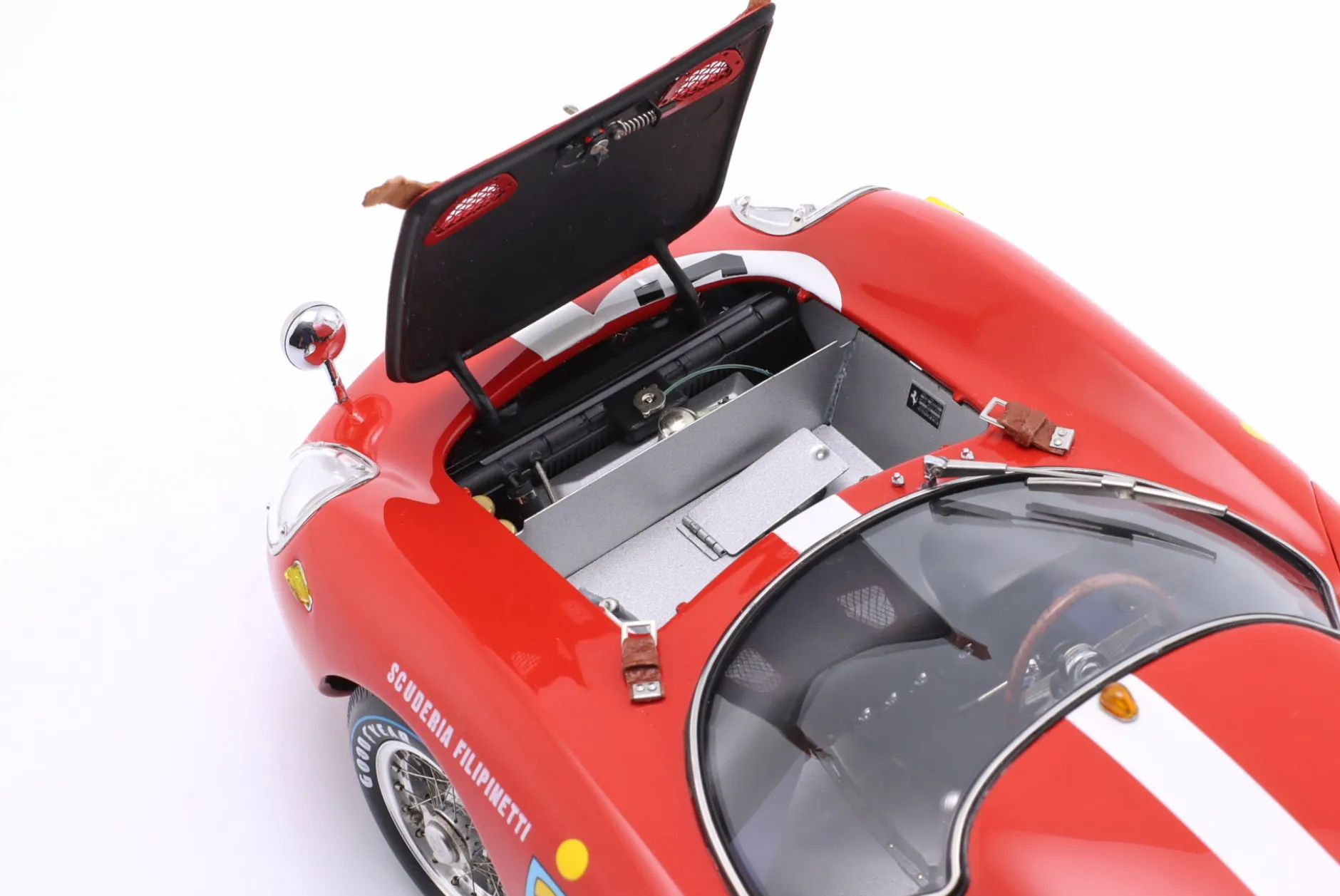 Ferrari 250 LM #27 6th 24h LeMans 1965 Spoerry, Boller 1:18 CMC