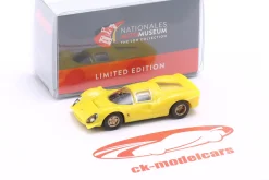 Ferrari 412P Baujahr 1967 gelb 1:87 Wiking