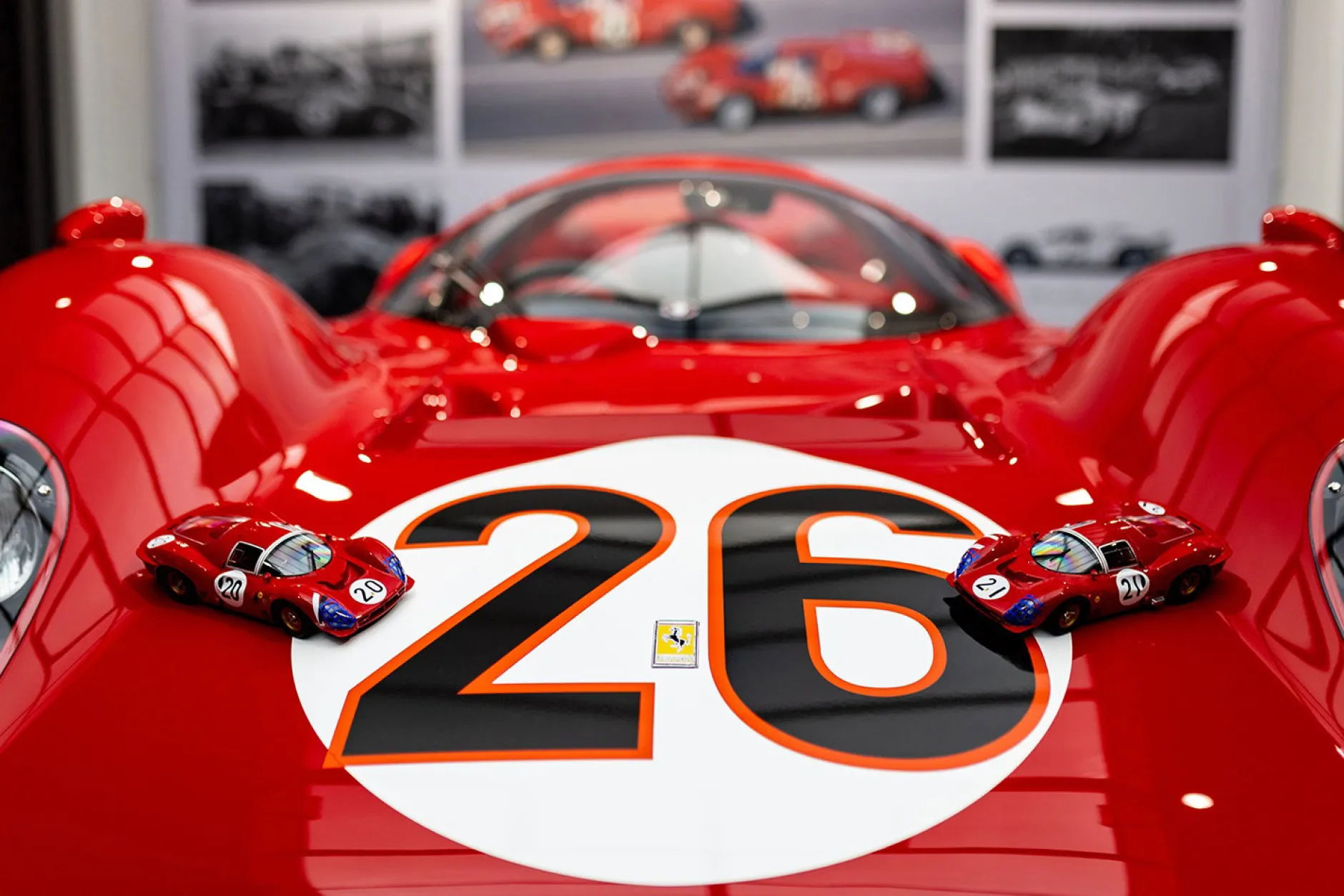 Ferrari 330 P3 Coupé #21 24h LeMans 1966 Bandini, Guichet 1:18 WERK83