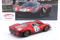 Ferrari 330 P3 Coupé #21 24h LeMans 1966 Dirty Version 1:18 WERK83