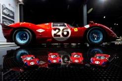Ferrari 330 P3 Coupé #20 24h LeMans 1966 Scarfiotti, Parkes 1:18 WERK83