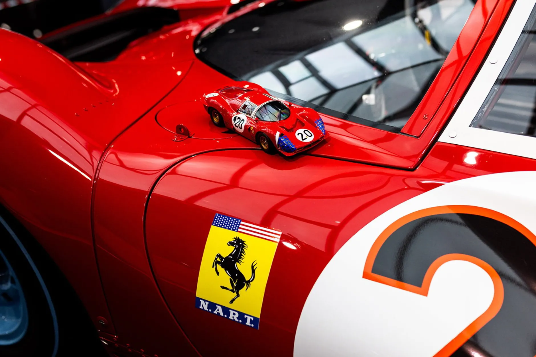 Ferrari 330 P3 Coupé #20 24h LeMans 1966 Scarfiotti, Parkes 1:18 WERK83