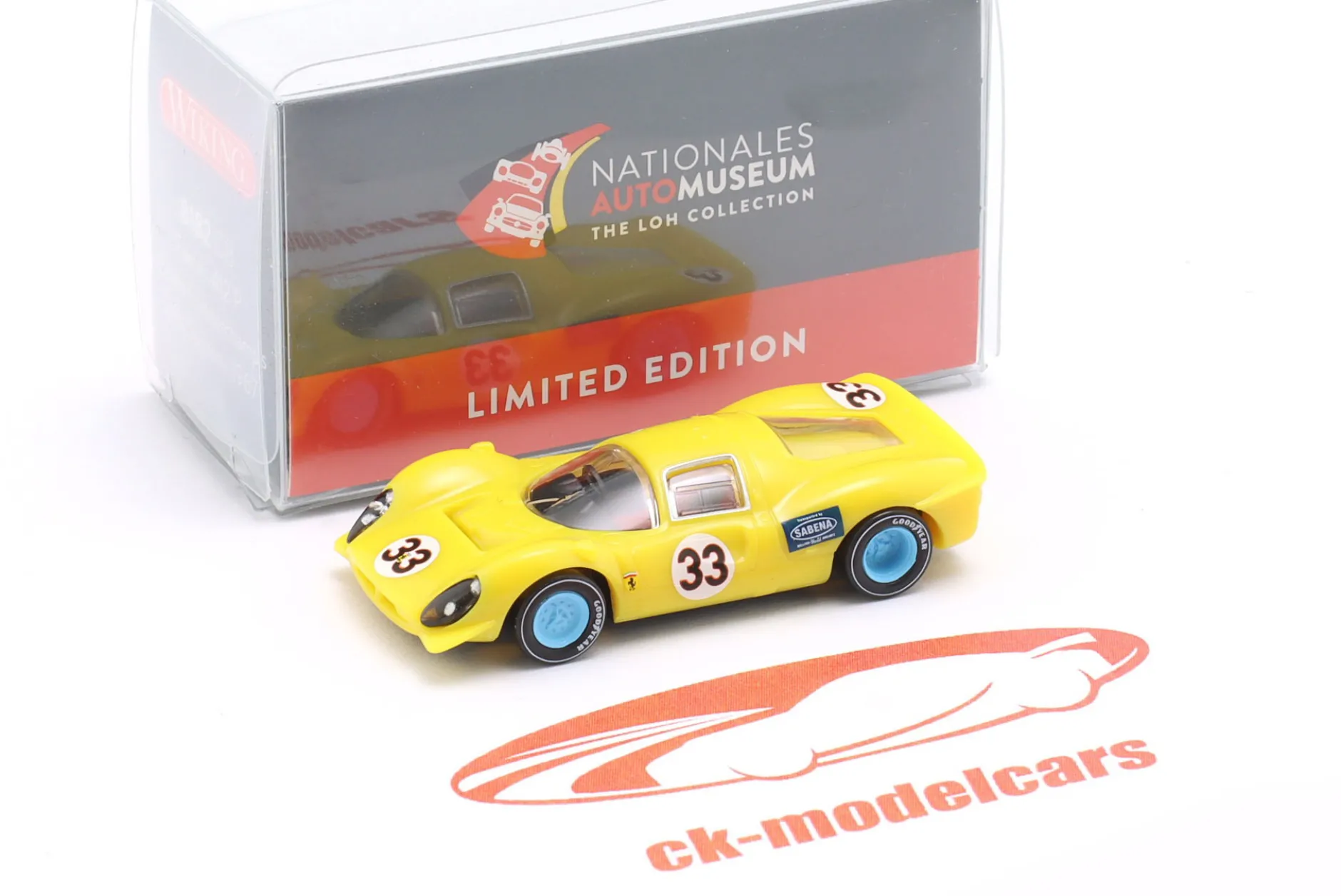 Ferrari 412 P #33 24h Daytona 1967 Mairesse, Blaton 1:87 Wiking