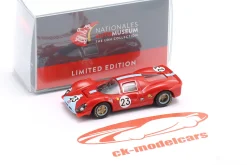 Ferrari 412 P #23 24h LeMans 1967 Attwood, Courage 1:87 Wiking