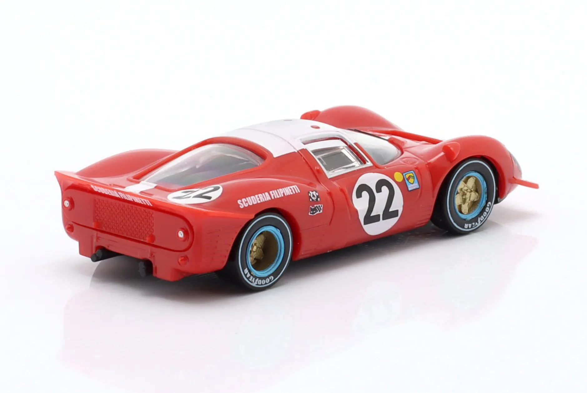 Ferrari 412P #22 24h LeMans 1967 Guichet, Müller 1:87 Wiking