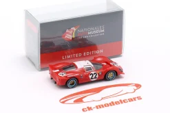 Ferrari 412P #22 24h LeMans 1967 Guichet, Müller 1:87 Wiking