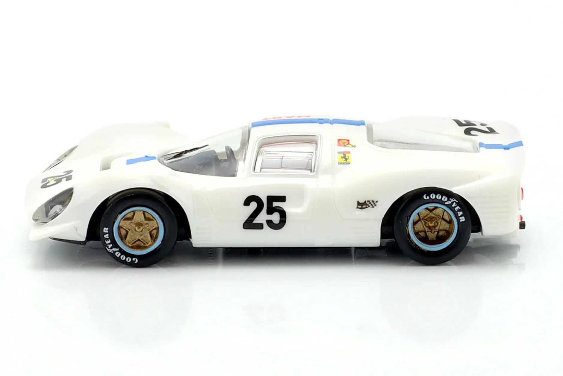 Ferrari 412P #25 24h LeMans 1967 Rodriguez, Baghetti 1:87 Wiking