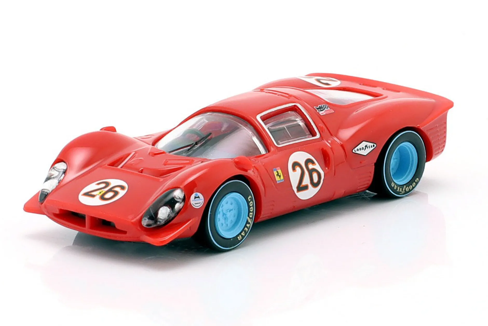 Ferrari 412P #26 3rd 24h Daytona 1967 Rodriguez, Guichet 1:87 Wiking