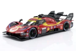Ferrari 499P #51 3rd 24h LeMans 2025 Giovinazzi, Guidi, Calado 1:24 Bburago