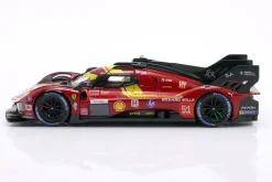 Ferrari 499P #51 3rd 24h LeMans 2025 Giovinazzi, Guidi, Calado 1:24 Bburago