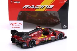 Ferrari 499P #51 3rd 24h LeMans 2025 Giovinazzi, Guidi, Calado 1:18 Bburago