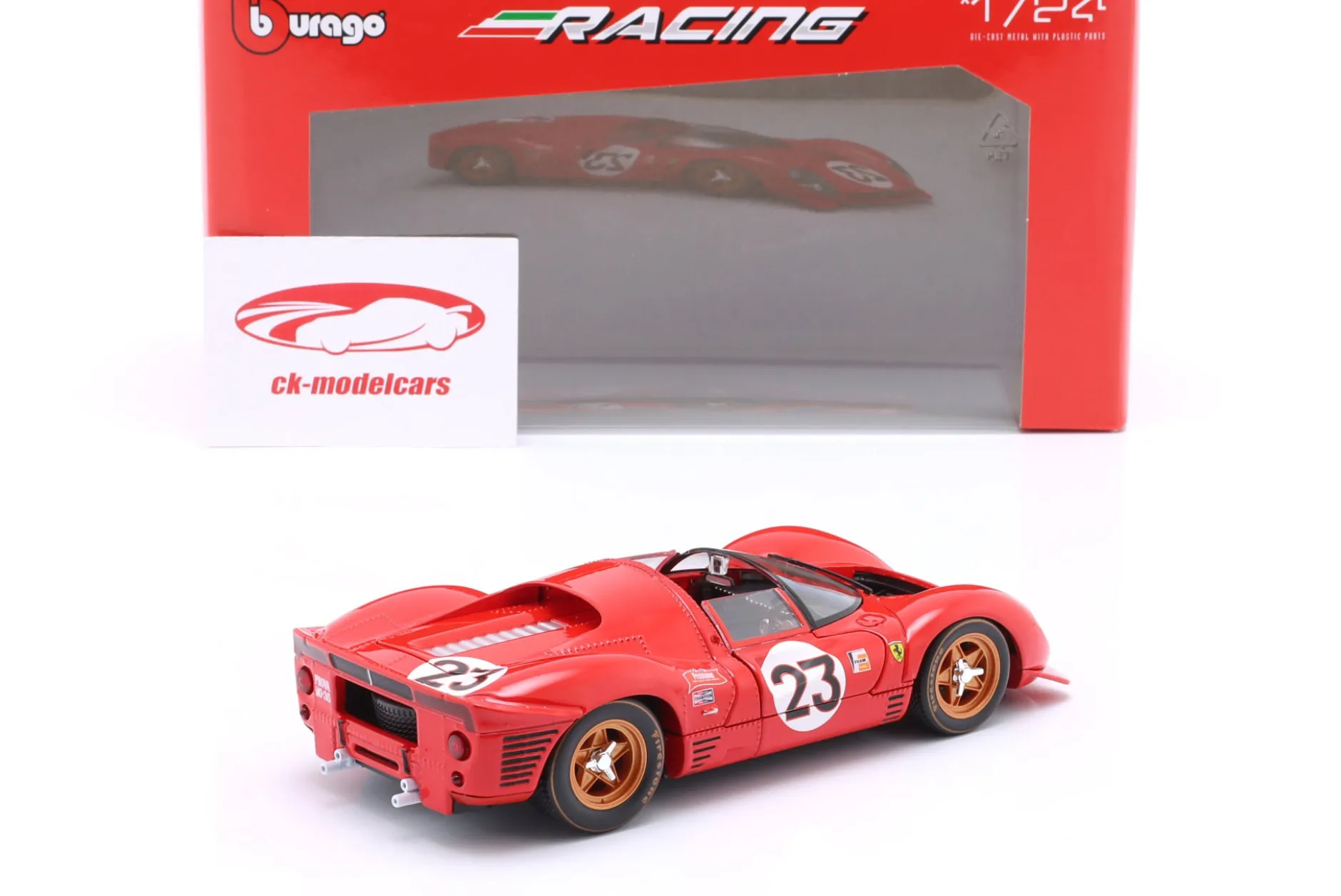 Ferrari 330 P3/4 #23 Sieger 24h Daytona 1967 Bandini, Amon 1:24 Bburago