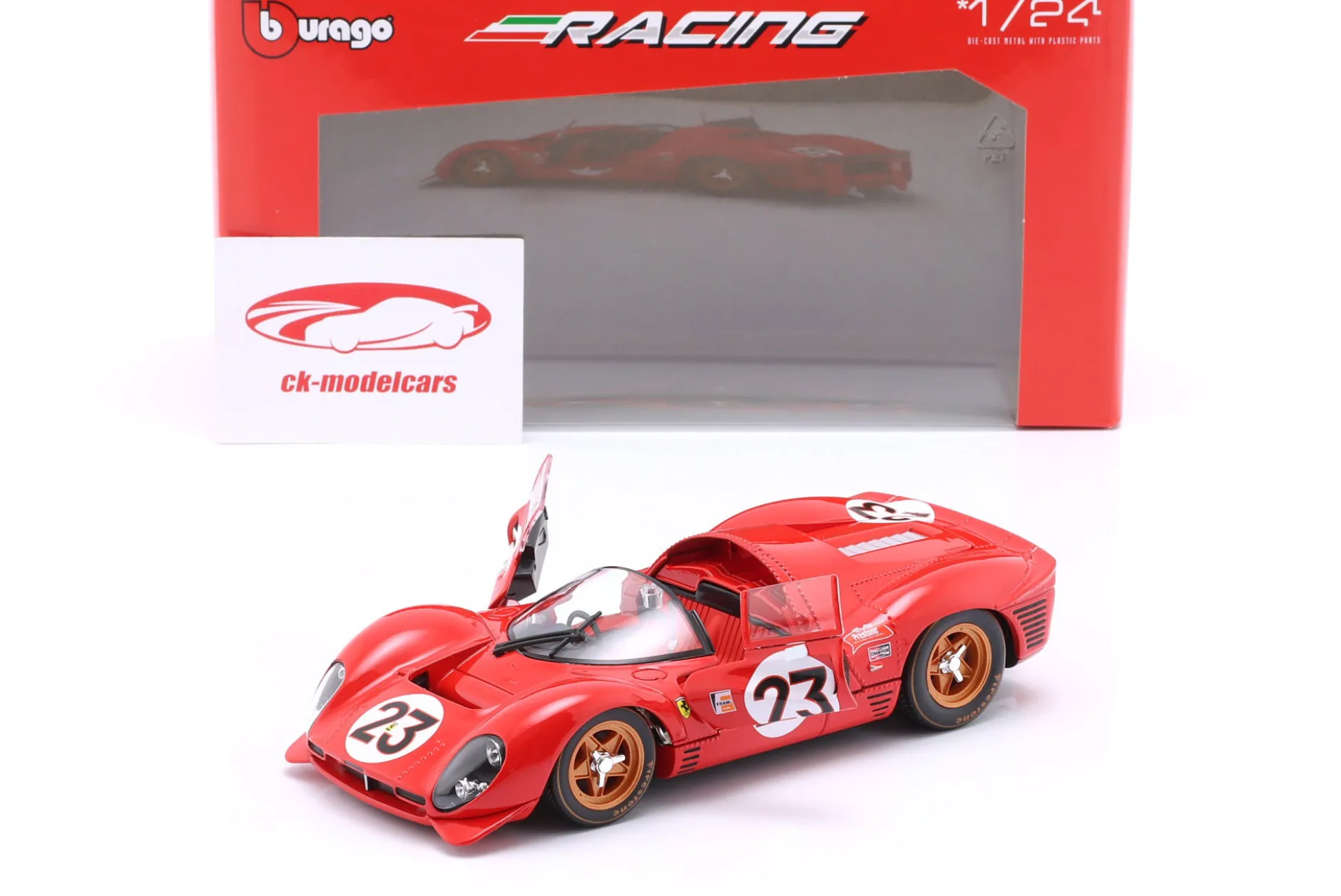 Ferrari 330 P3/4 #23 Sieger 24h Daytona 1967 Bandini, Amon 1:24 Bburago