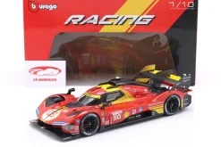 Ferrari 499P #50 Sieger 24h LeMans 2024 Fuoco, Molina, Nielsen 1:18 Bburago