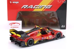 Ferrari 499P #50 Sieger 24h LeMans 2024 Fuoco, Molina, Nielsen 1:18 Bburago
